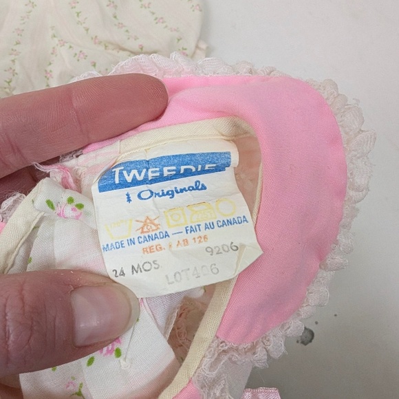 80s Floral Jumpsuit & Dress Set Onesie 2 Piece Co-ord Bodycuit Shortalls Ruffles - Picture 4 of 7